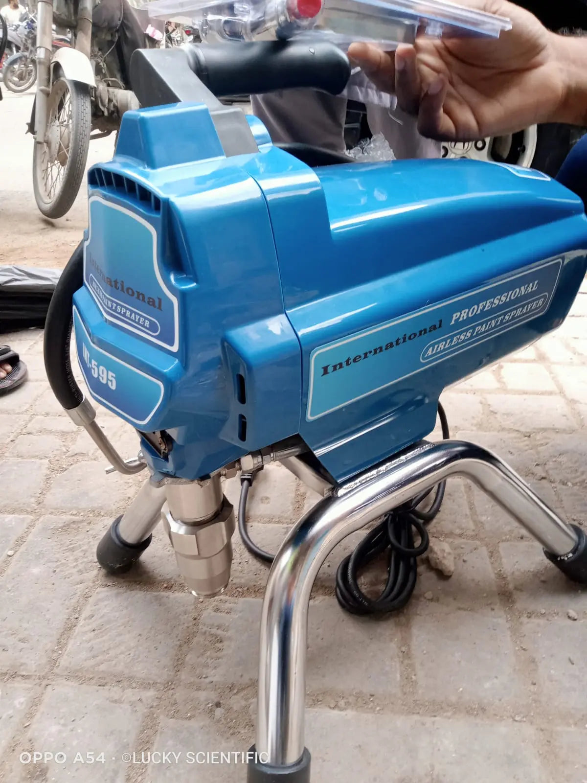 Airless Paint Spray Machine 595- Pakistan Tell:03219269422 Lucky Engineering