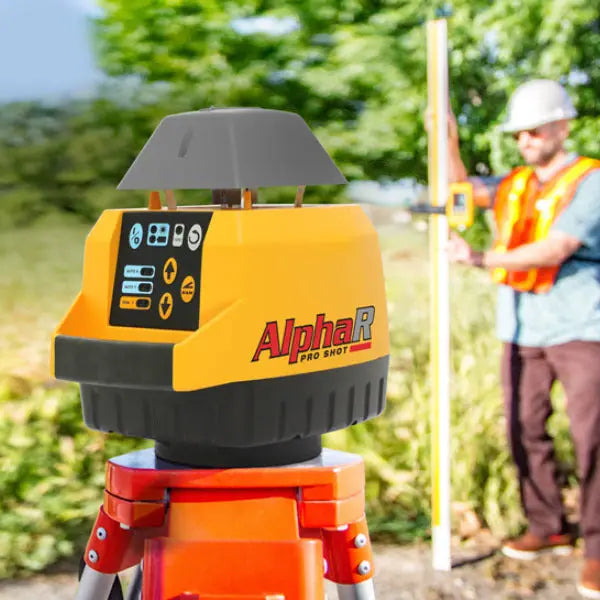Alpha laser level machine for building and alignment work