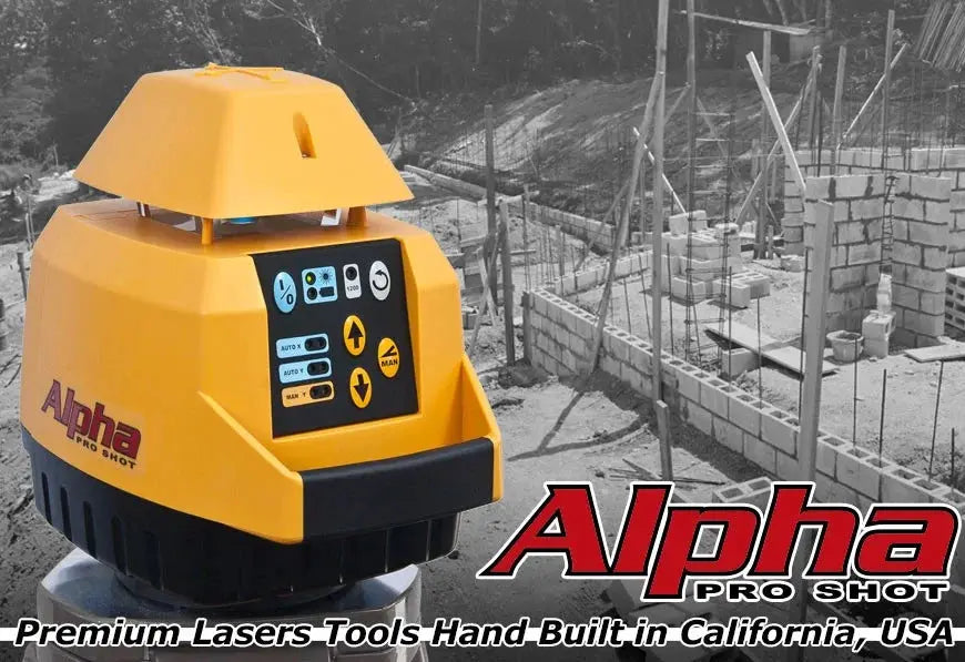 Alpha Pro Shot Laser Level high precision construction tool