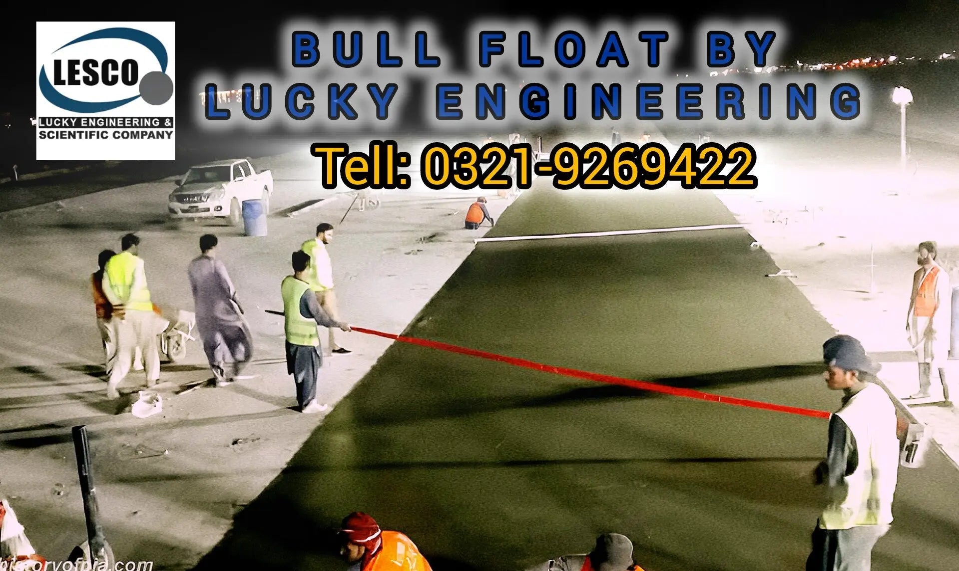 Aluminium Concrete Bull Float Pakistan for concrete finishing