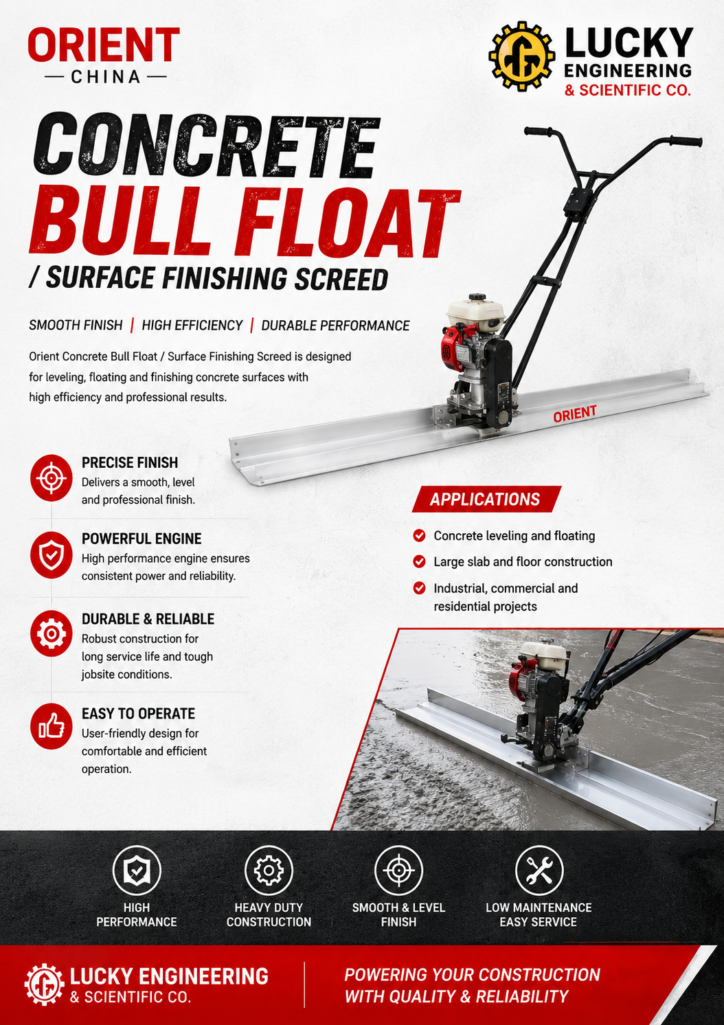 concrete screed 