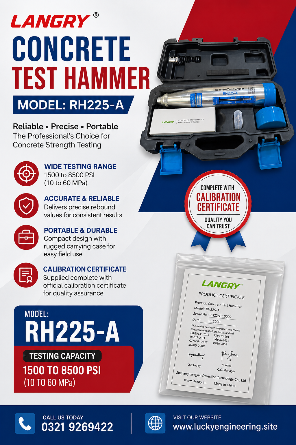 Concrete Test Hammer Pakistan 