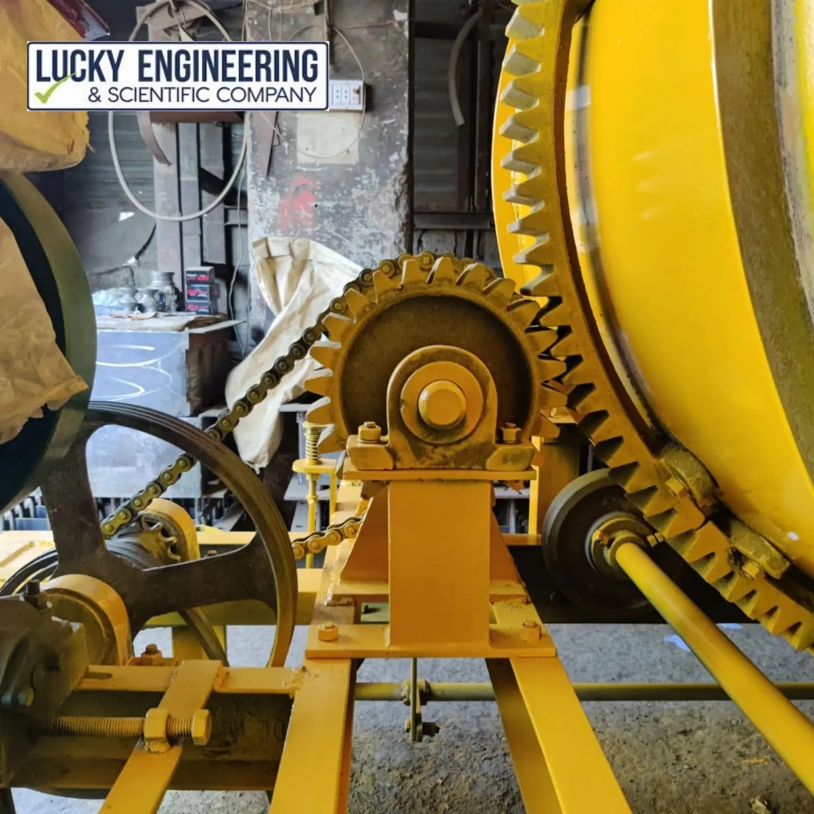 Portable concrete mixer machine for mixing cement sand and aggregates