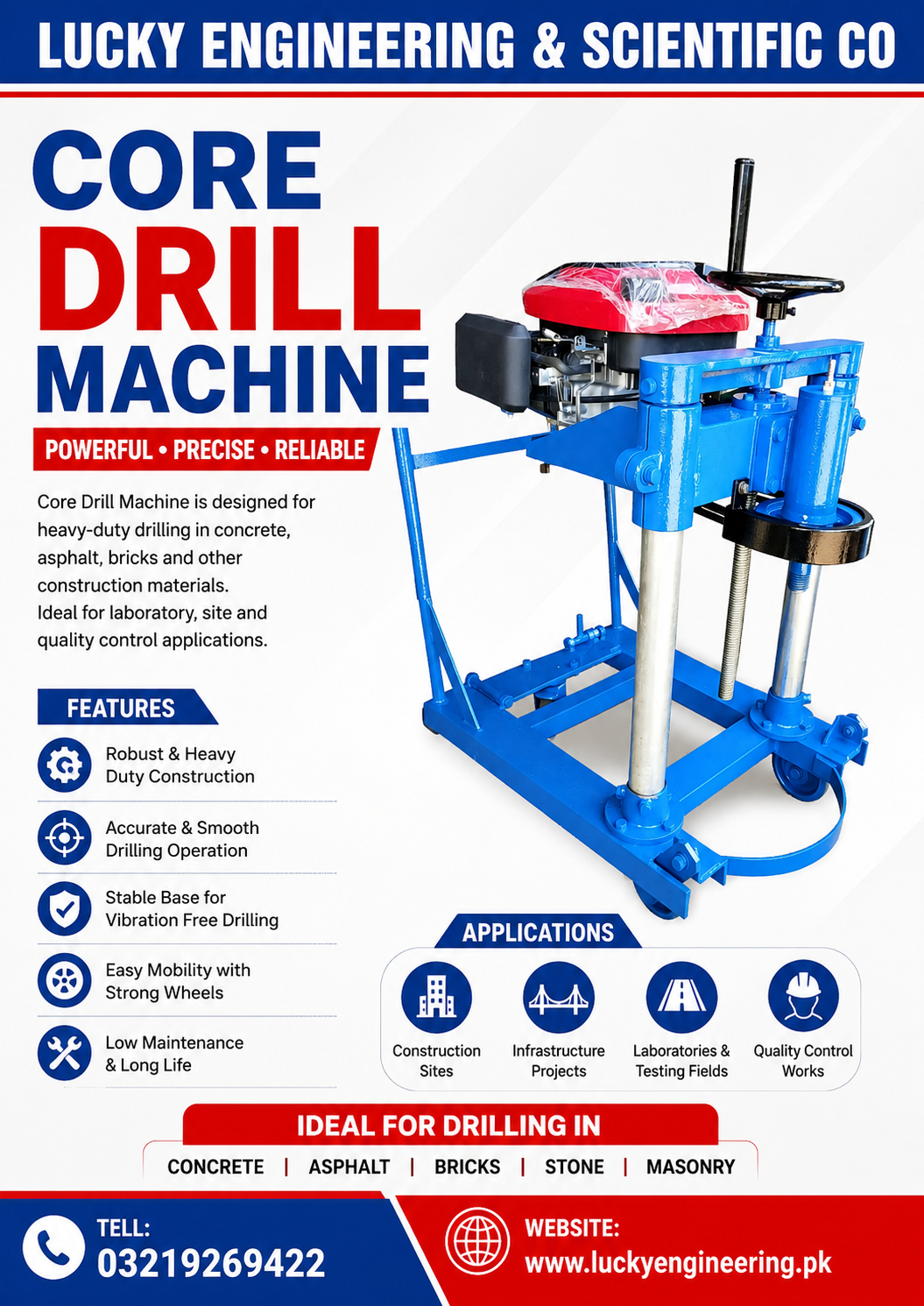 Core Drill Machine