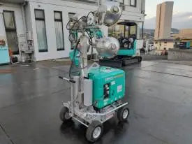 Yanmar diesel tower light for construction sites and road work high illumination lighting tower in Pakistan