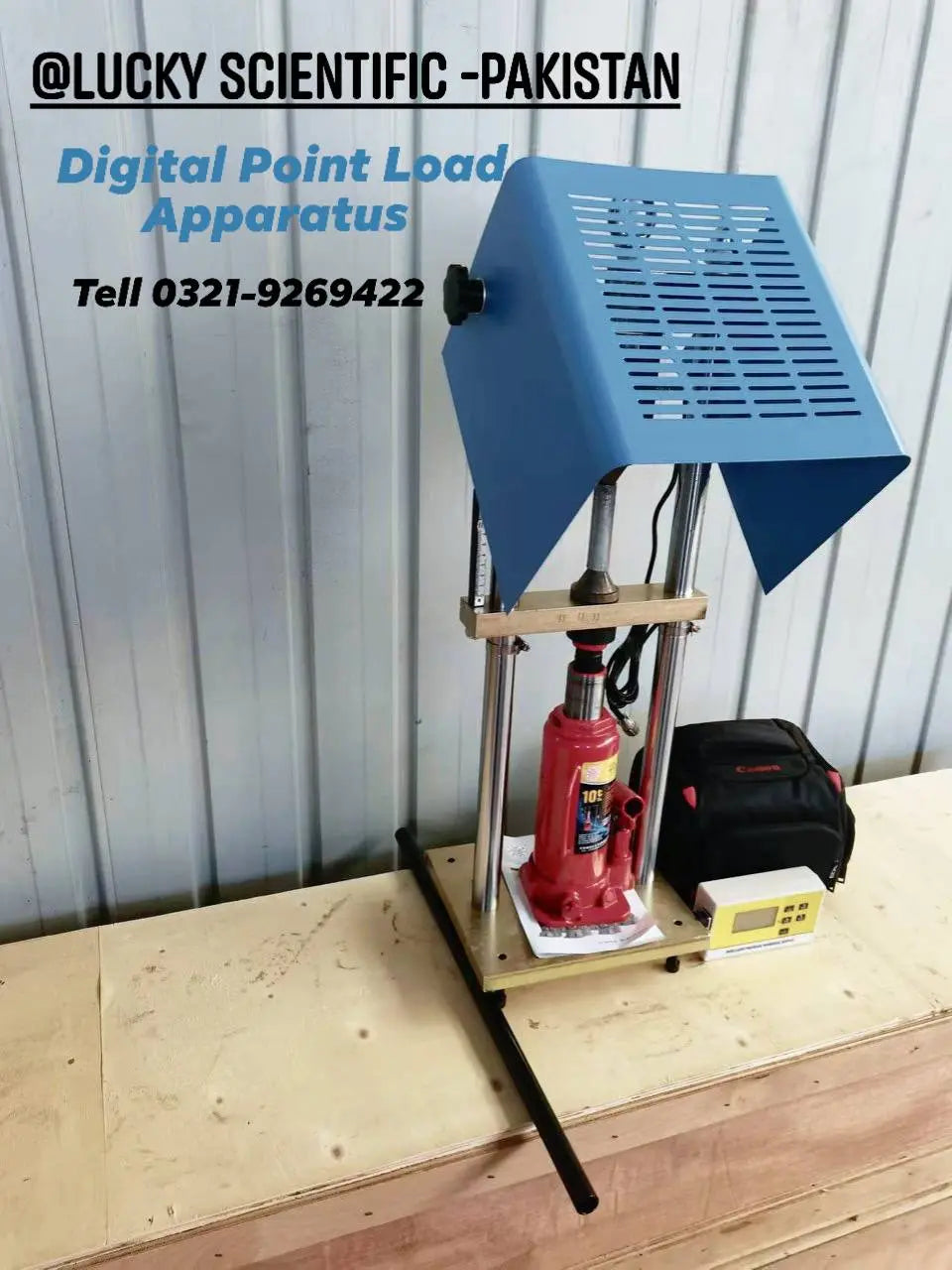 Digital Point Load Test Apparatus | Rock Strength Testing Equipment Lucky Engineering