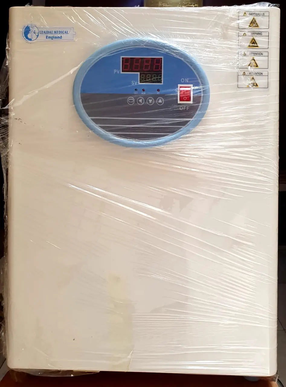 Digital Lab Incubator 55L for laboratory use in Pakistan temperature controlled incubator for microbiology and research