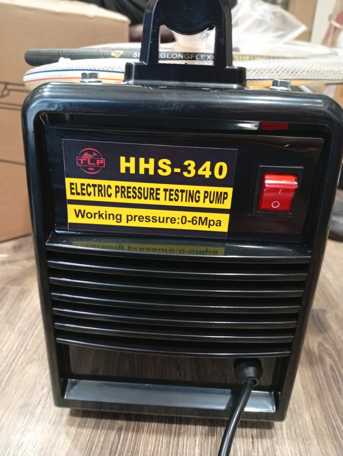 Electric Hydrostatic Pressure Testing Pump 80 Bar for pipeline pressure testing
