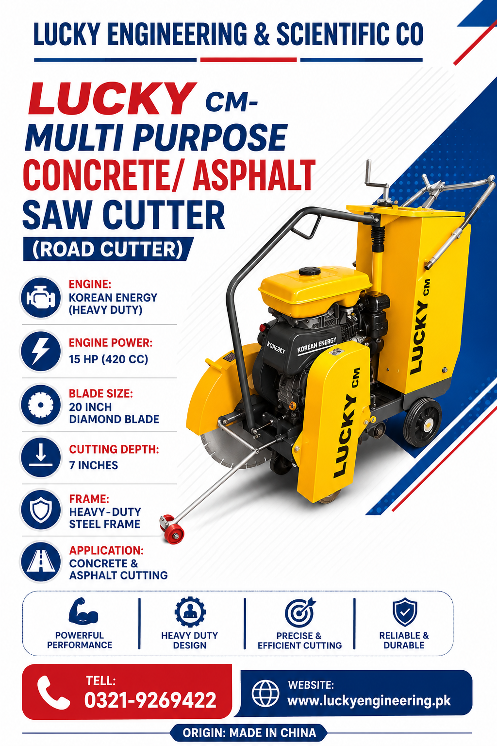 Asphalt Cutter Pakistan