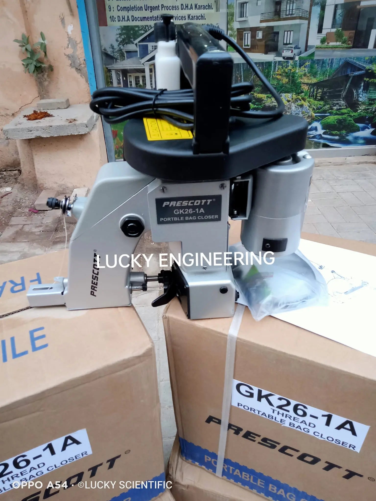 GK26-1A&nbsp;Portable Bag Closer Machine- Pakistan Tell: 03219269422 LESCO