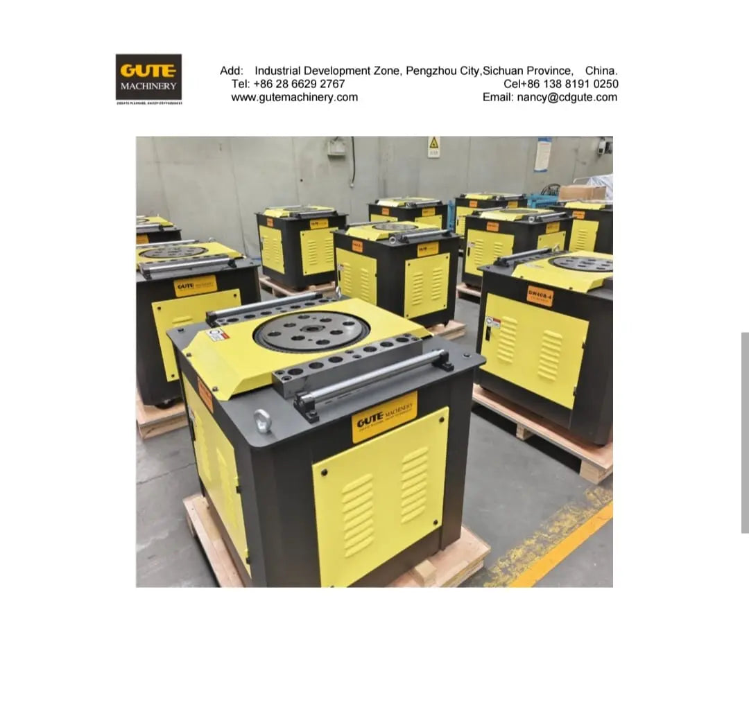 GUTE rebar bending machine for construction Pakistan