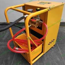 Electric pressure testing pump with wheels, HHS-360