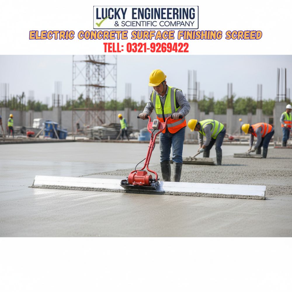 Electric Concrete Surface Finishing Screed
