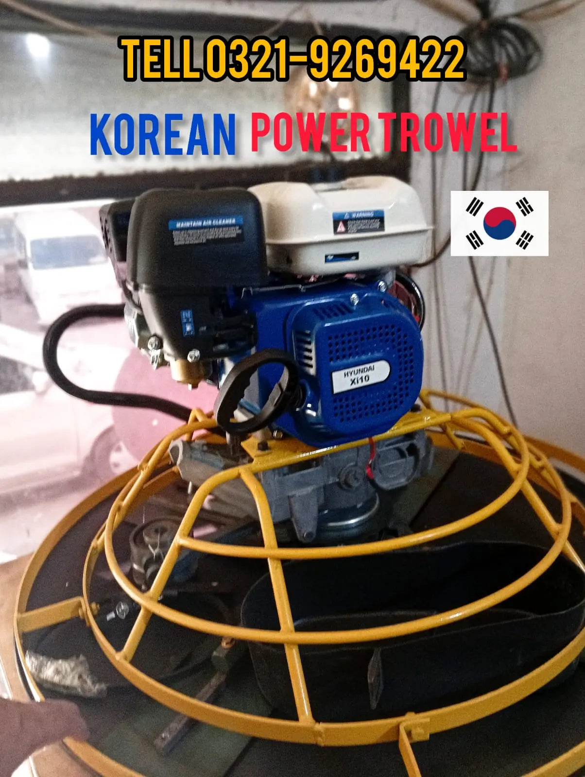 Korean Concrete Power Trowel Price in Pakistan | Premium Floor Finishing Machine Lucky Engineering