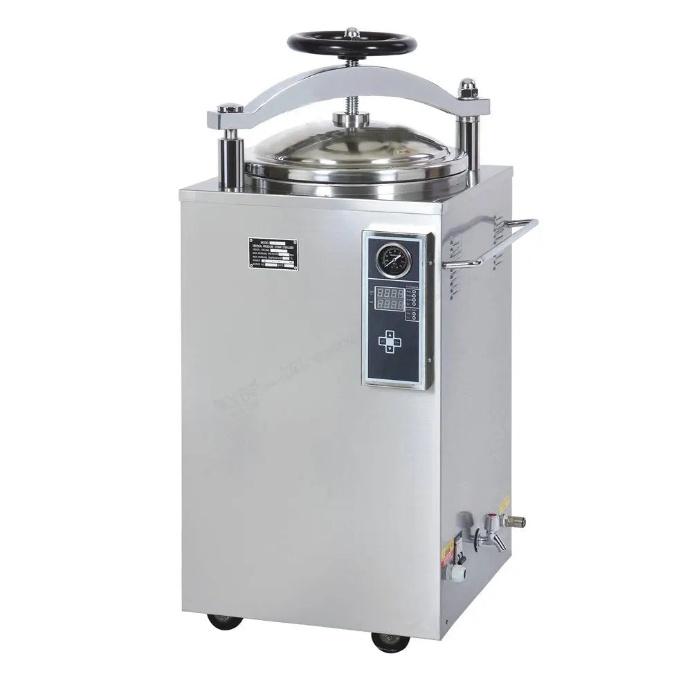 LS-50HD 50L Vertical Pressure Steam Sterilizer Pakistan | Hand Wheel Autoclave 50L LESCO