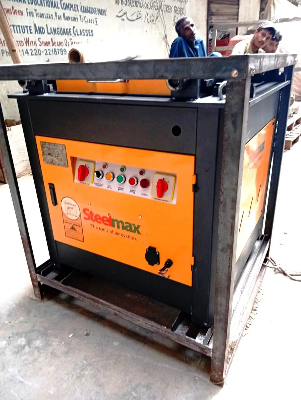 STEELMAX Steel Bar Bending Machine GW42 Price in Pakistan | Heavy Duty Rebar Bender LESCO