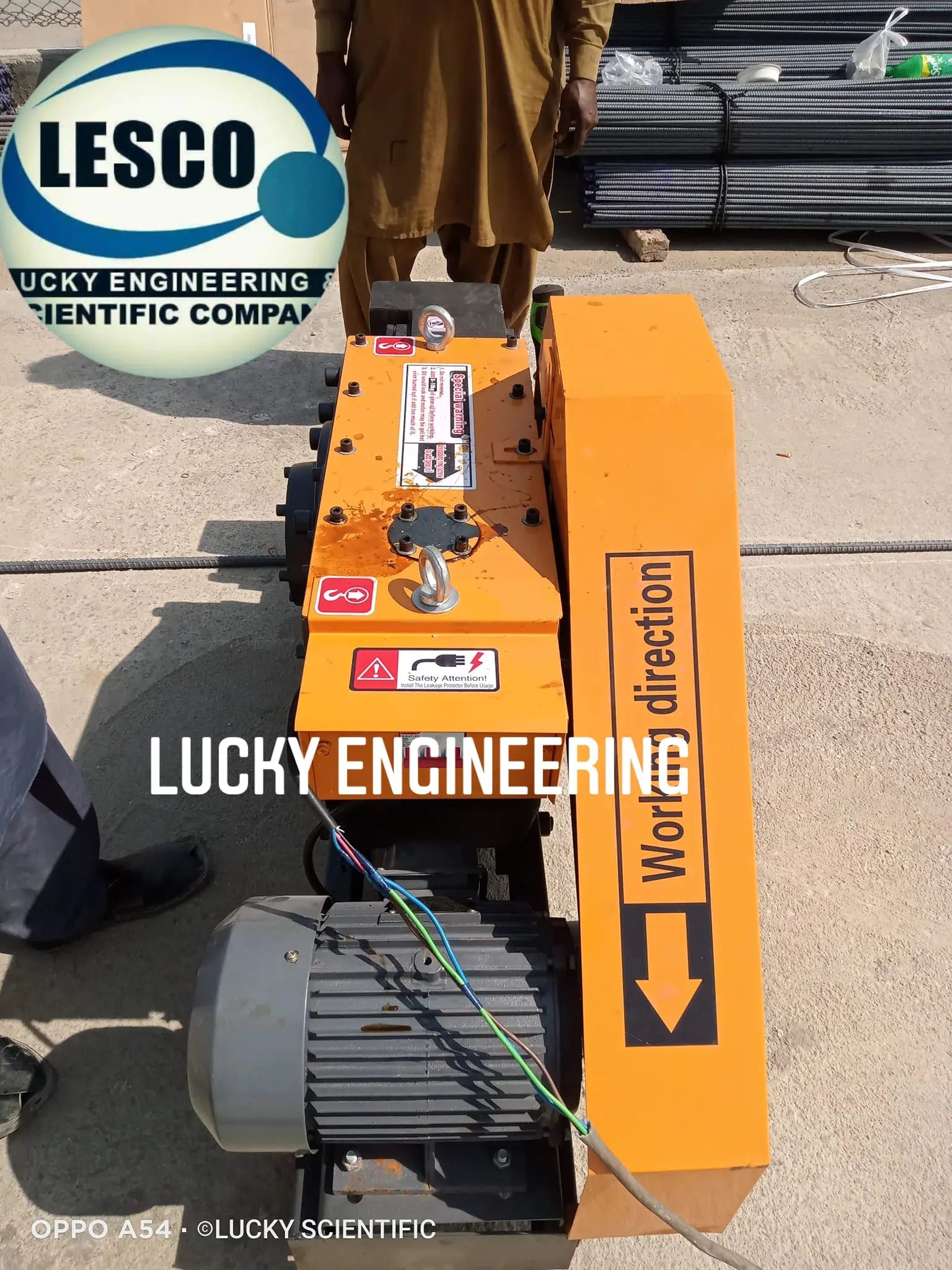 Lucky Steel Bar Cutter 50mm Price in Pakistan | Heavy Duty Rebar Cutting Machine Lucky Engineering