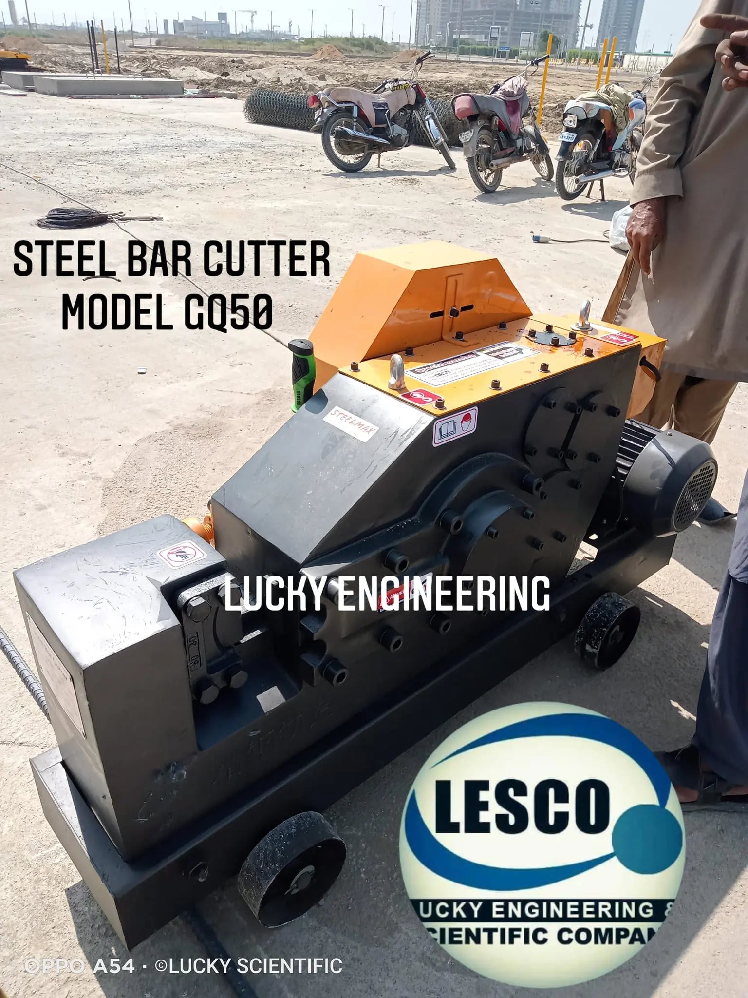 Lucky Steel Bar Cutter 50mm Price in Pakistan | Heavy Duty Rebar Cutting Machine Lucky Engineering