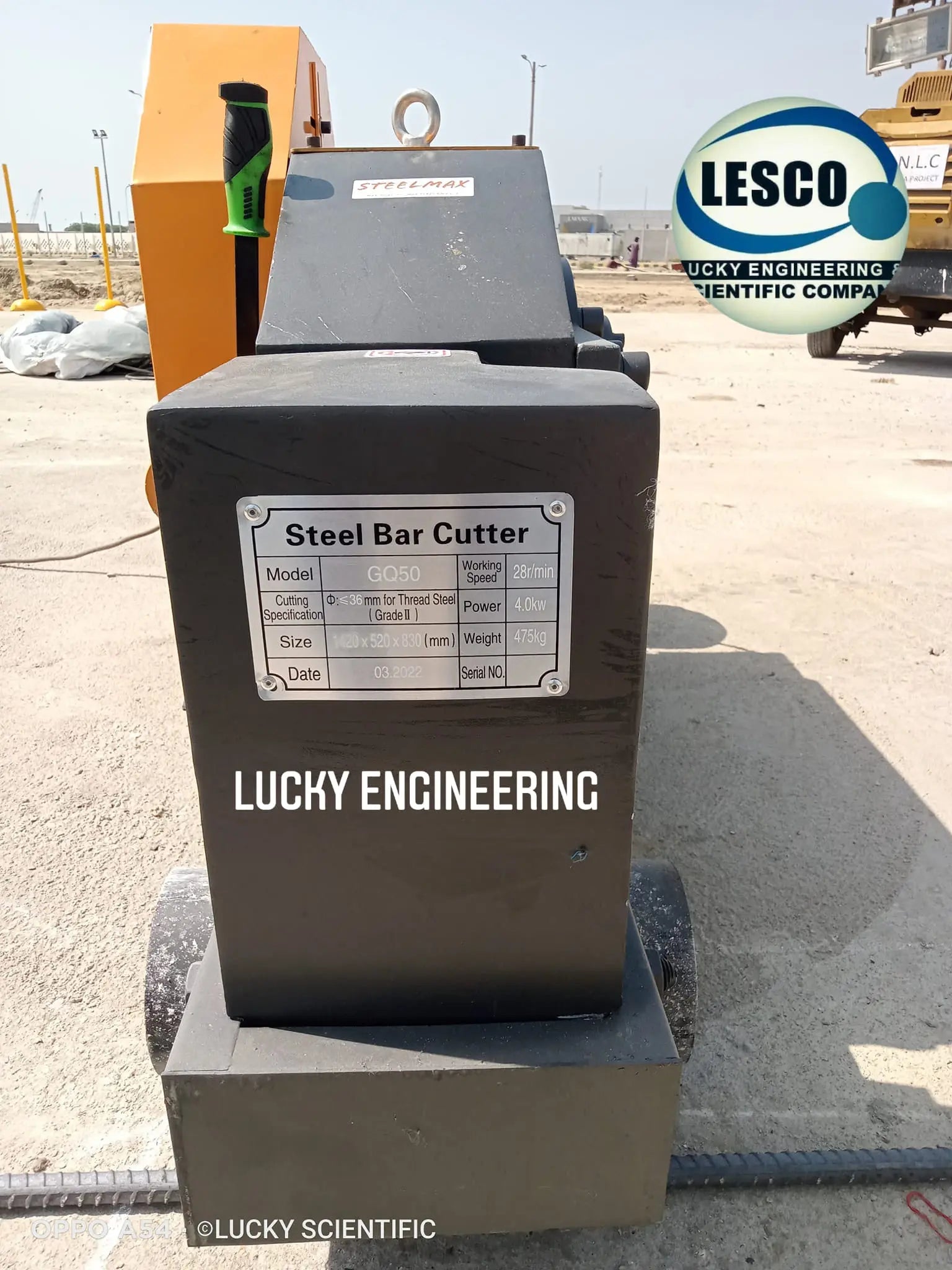 Lucky Steel Bar Cutter 50mm Price in Pakistan | Heavy Duty Rebar Cutting Machine Lucky Engineering