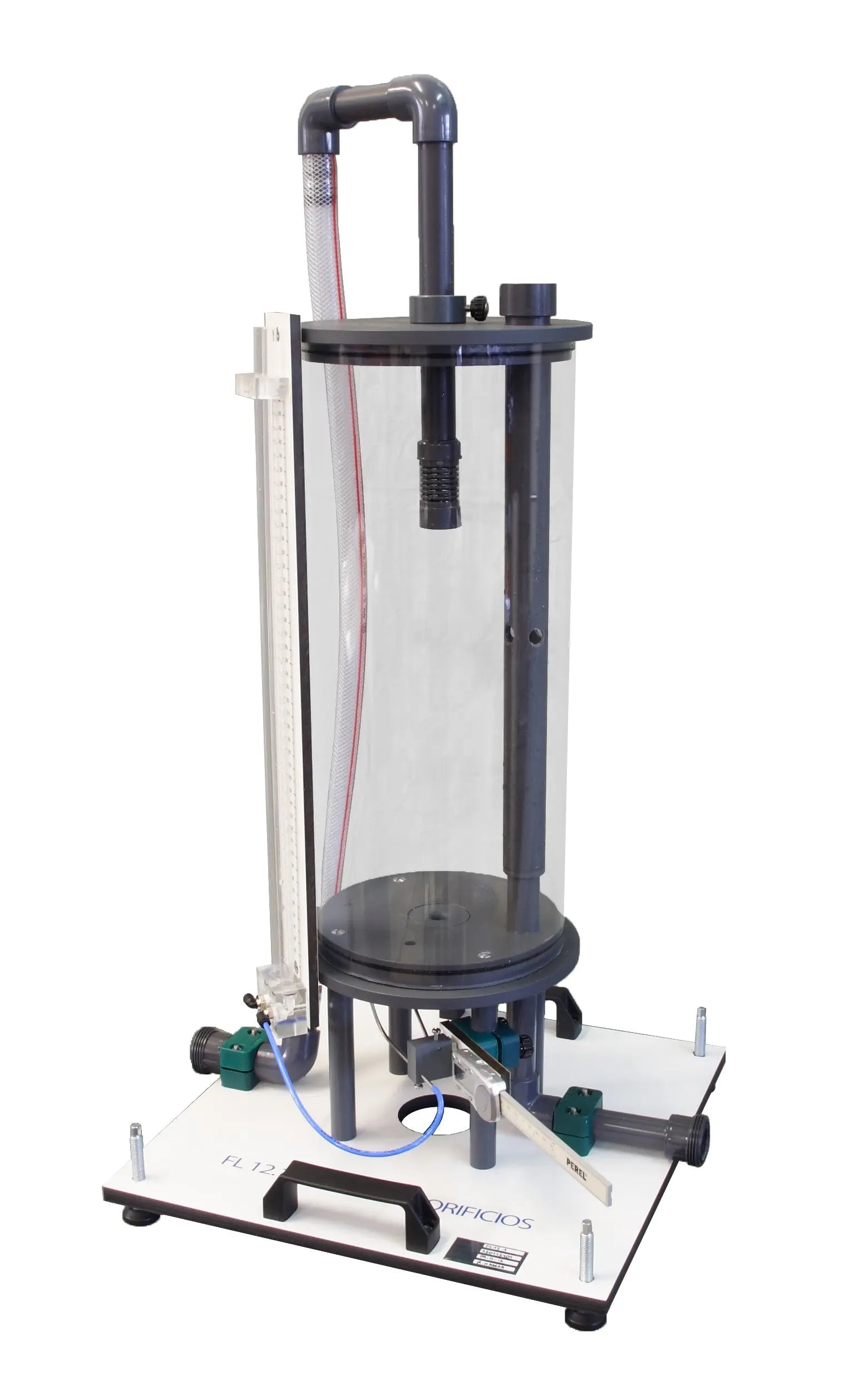 Orifice Discharge Apparatus Pakistan | Orifice Flow Measurement Apparatus | Fluid Mechanics Lab Equipment Pakistan | Hydraulic Bench Orifice Discharge Experiment LESCO