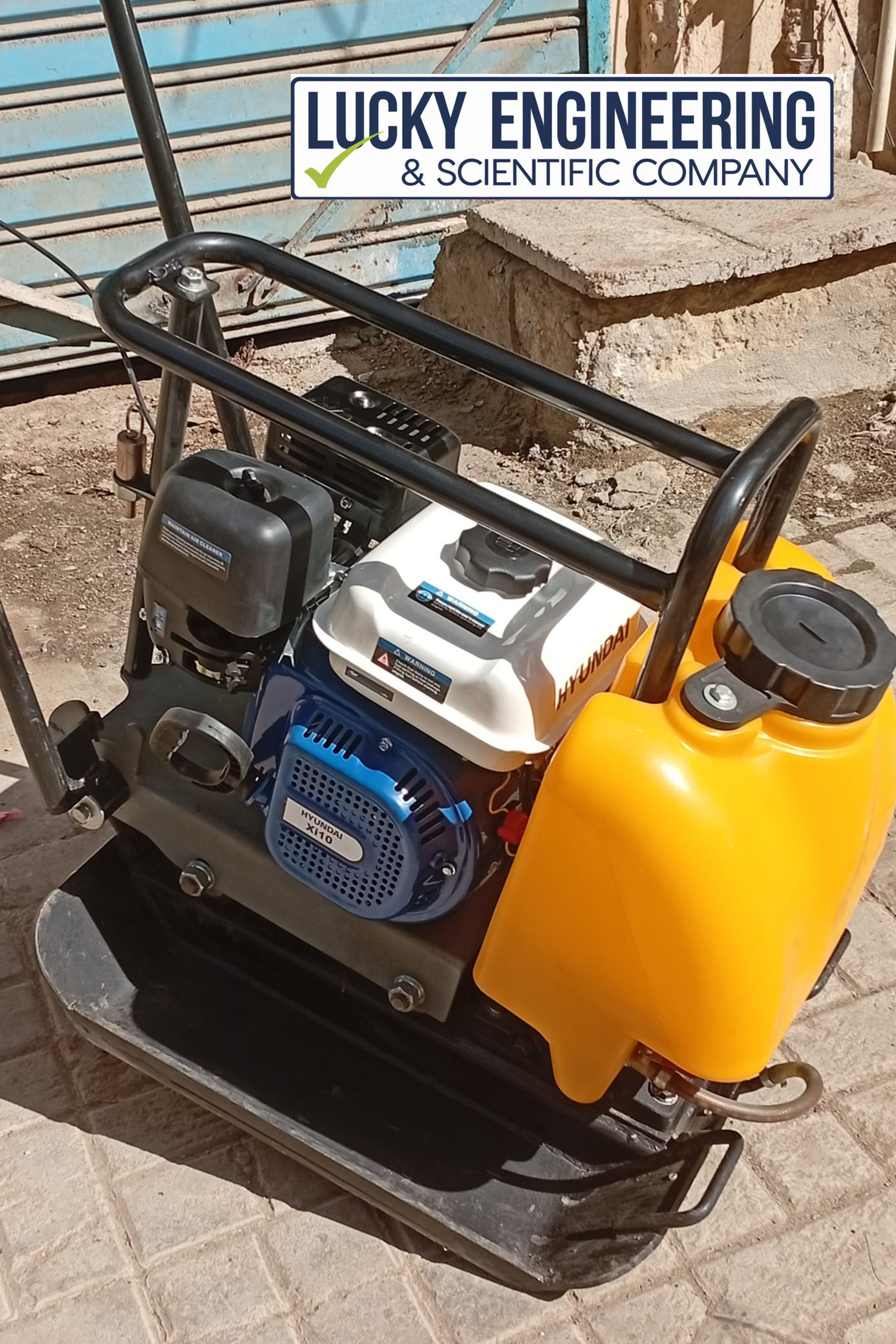 Plate Compactor for asphalt and pavement compaction work