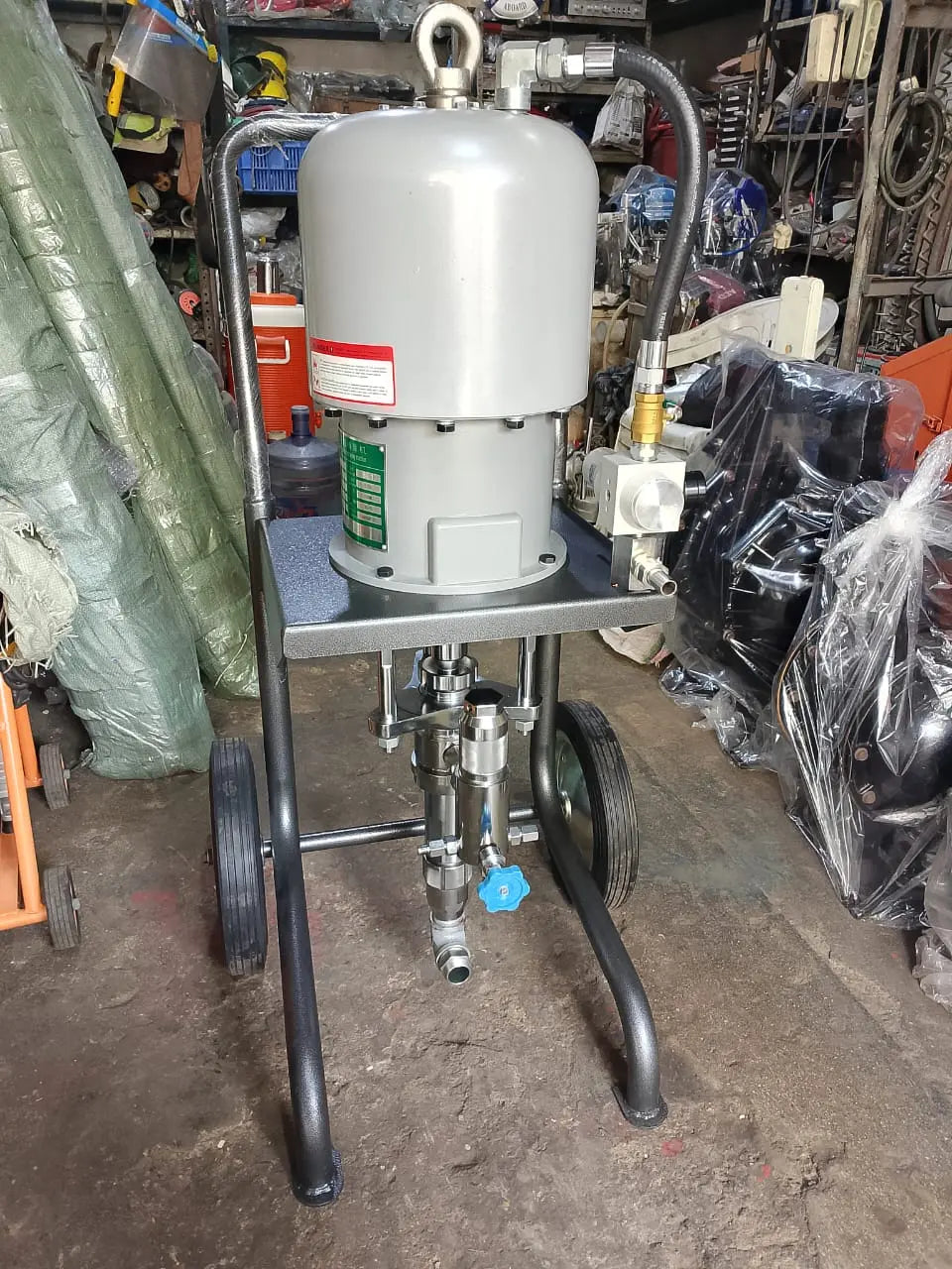 High Pressure Airless Paint Sprayer Price in Pakistan | Pneumatic Paint Pump Industrial Painting Equipment LESCO