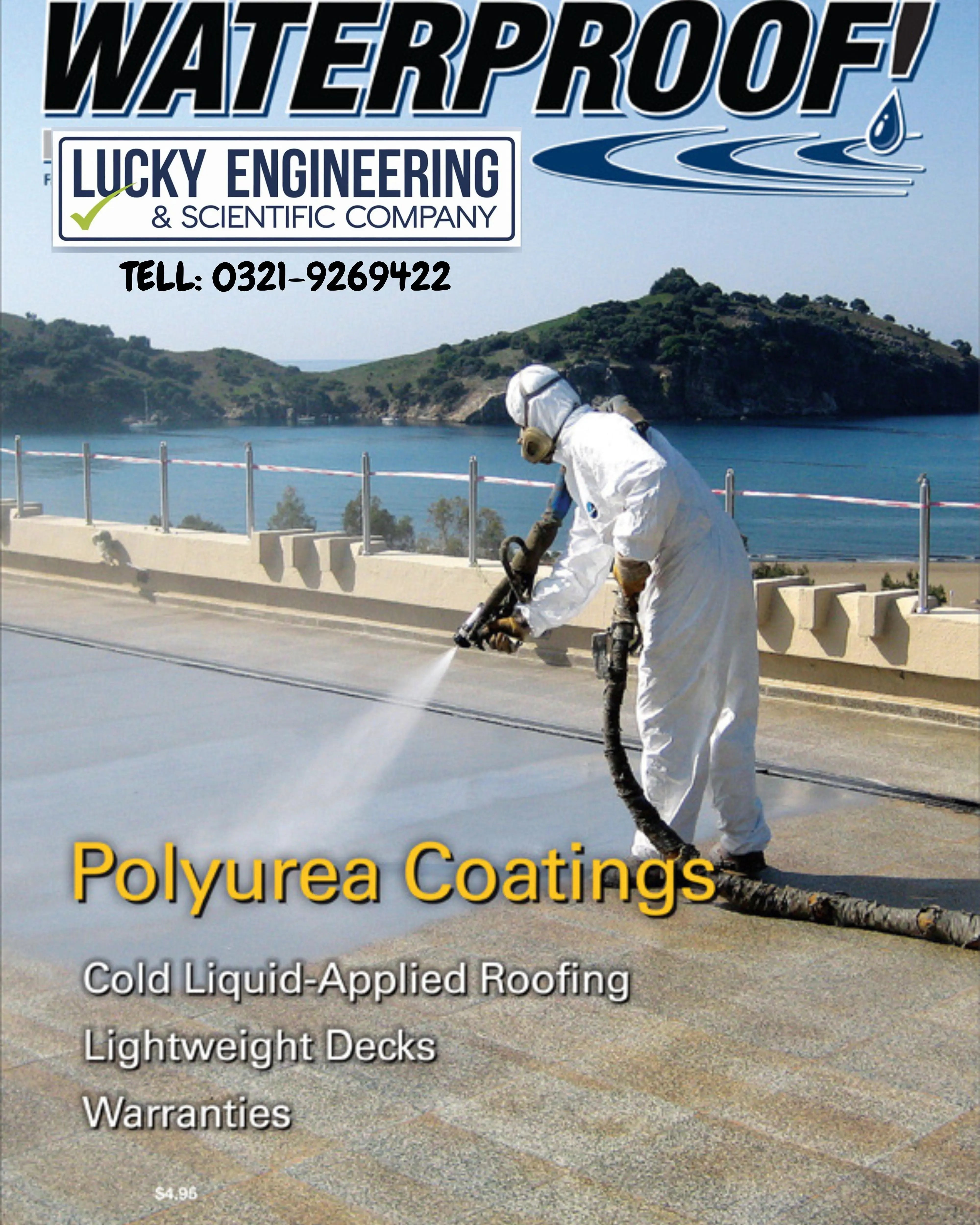 PUR-H5600 Spray Polyurea Coating Machine 220V | PU Spray Foam Soundproofing Lucky Engineering