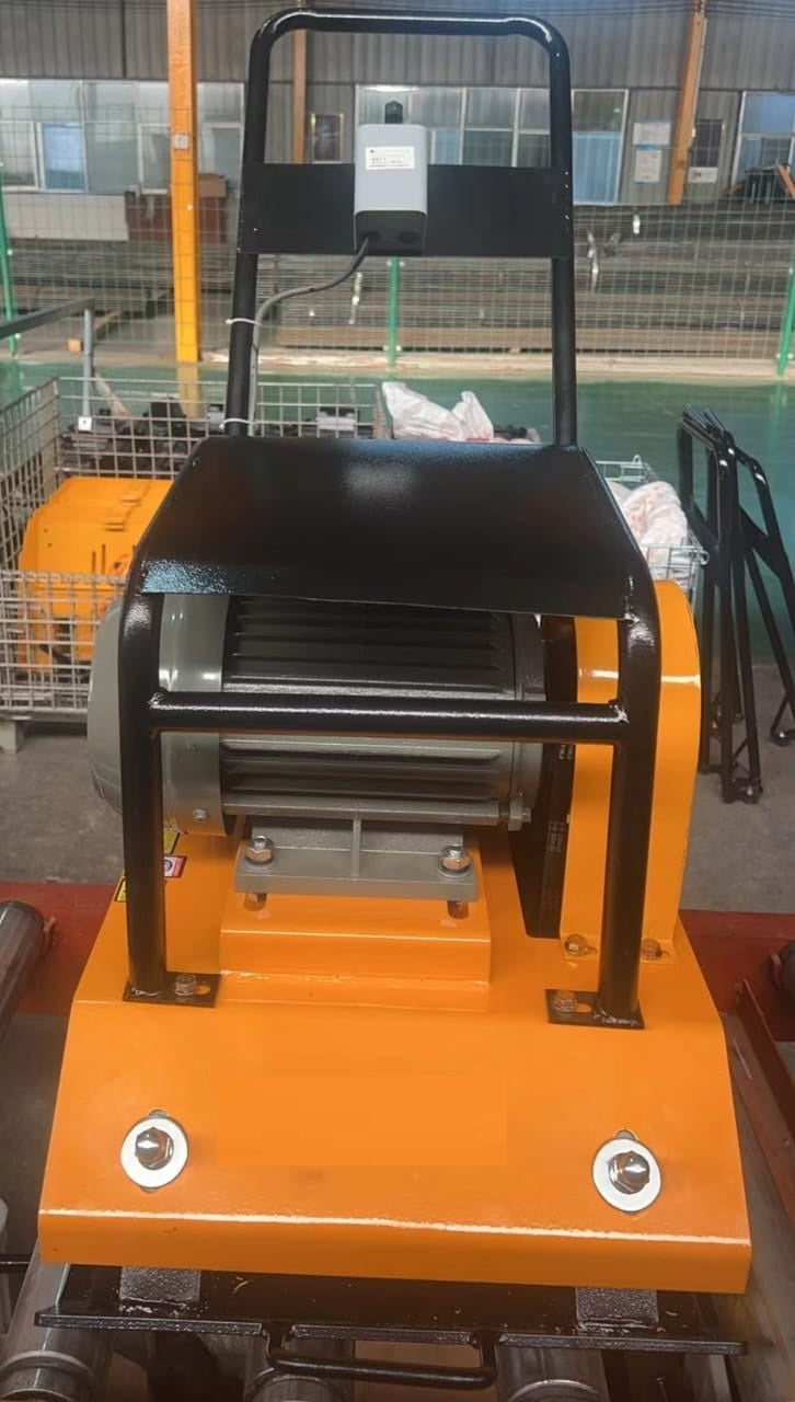 Portable Electric Plate Compactor with powerful motor and durable base plate
