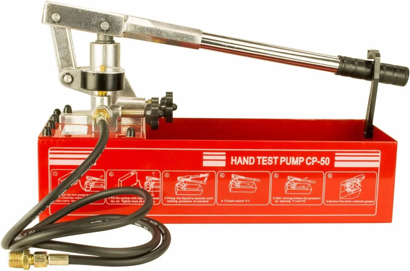 Manual Hydrostatic Test Pump | Hydraulic Pressure Testing Machine LESCO