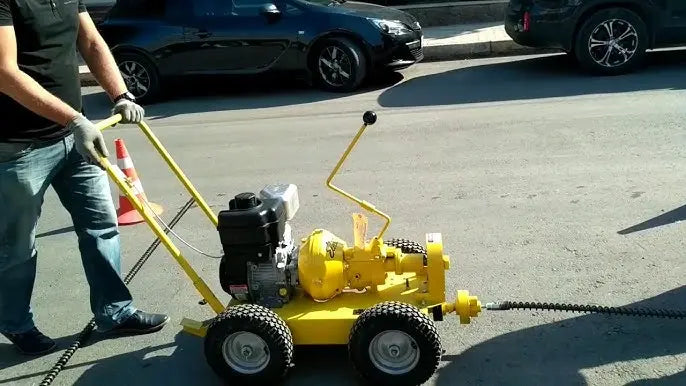 Electric Eel Model 325 Sectional Drain Cleaner | Professional Drain Cleaning Machine Lucky Engineering