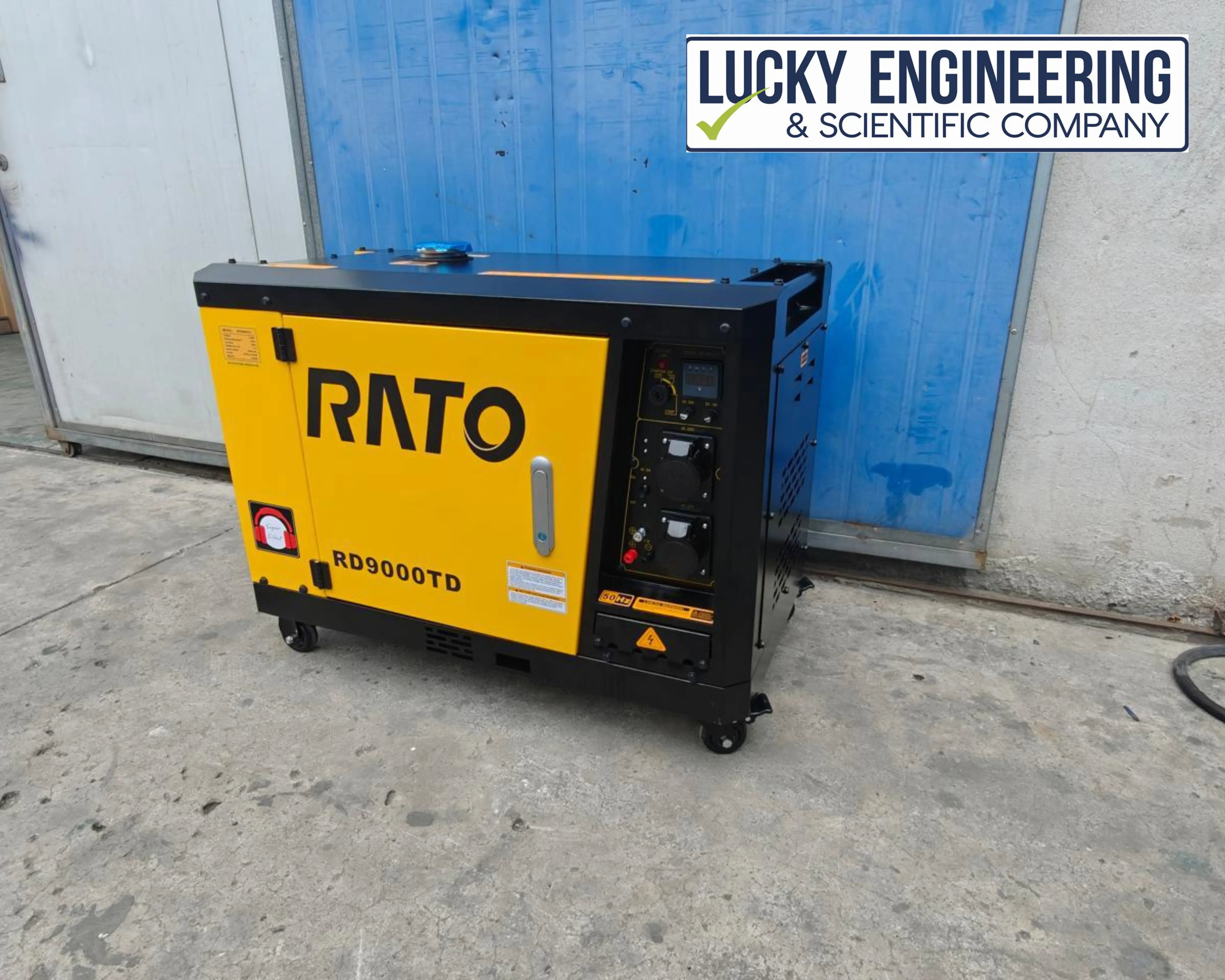 RATO 6.5kW Diesel Generator RD9000TD soundproof silent model
