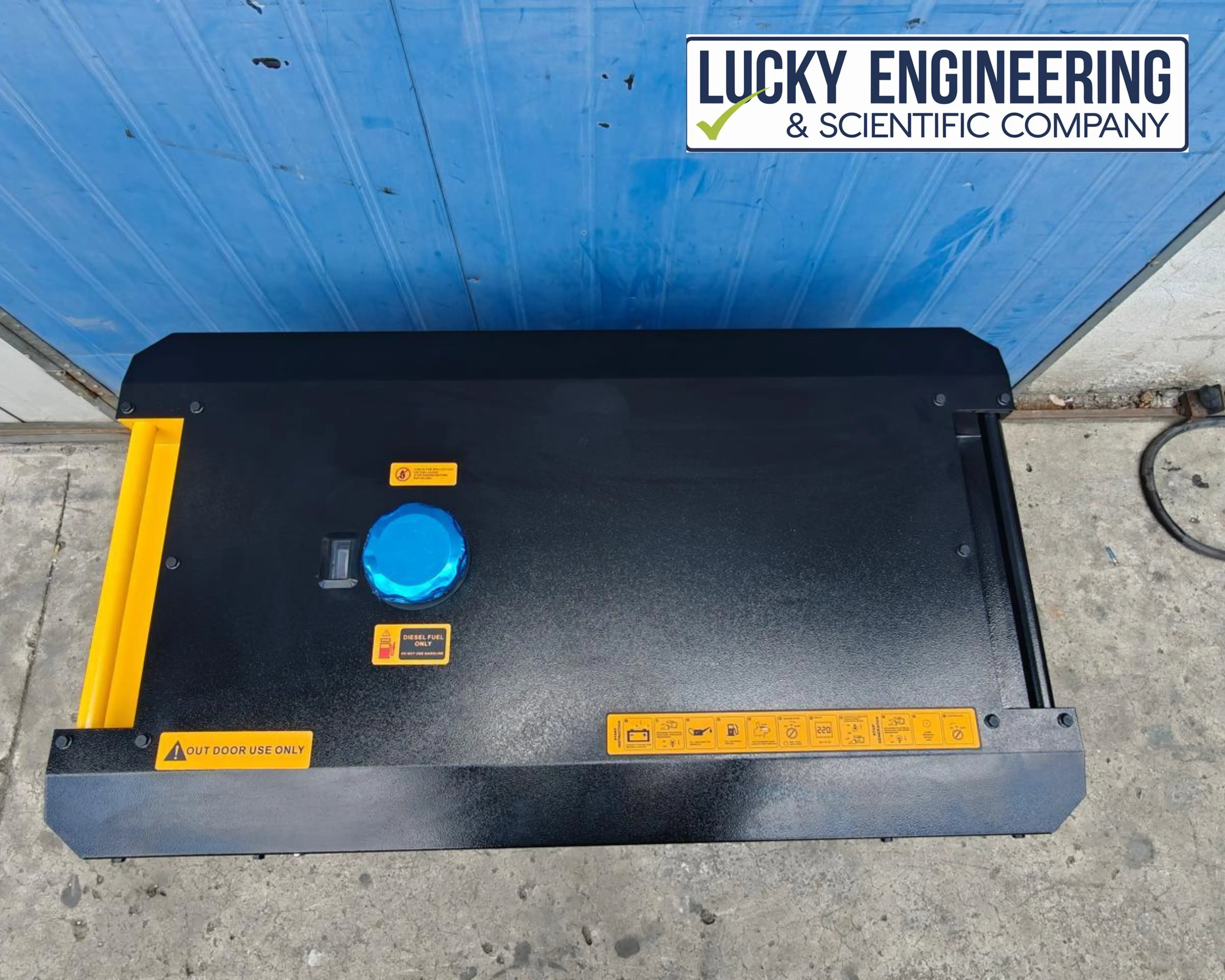 RATO 6.5kW Diesel Generator RD9000TD control panel details