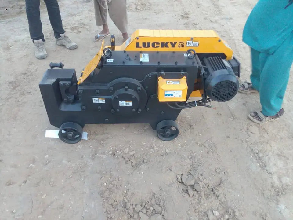 Lucky Steel Bar Cutter 50mm Price in Pakistan | Heavy Duty Rebar Cutting Machine Lucky Engineering