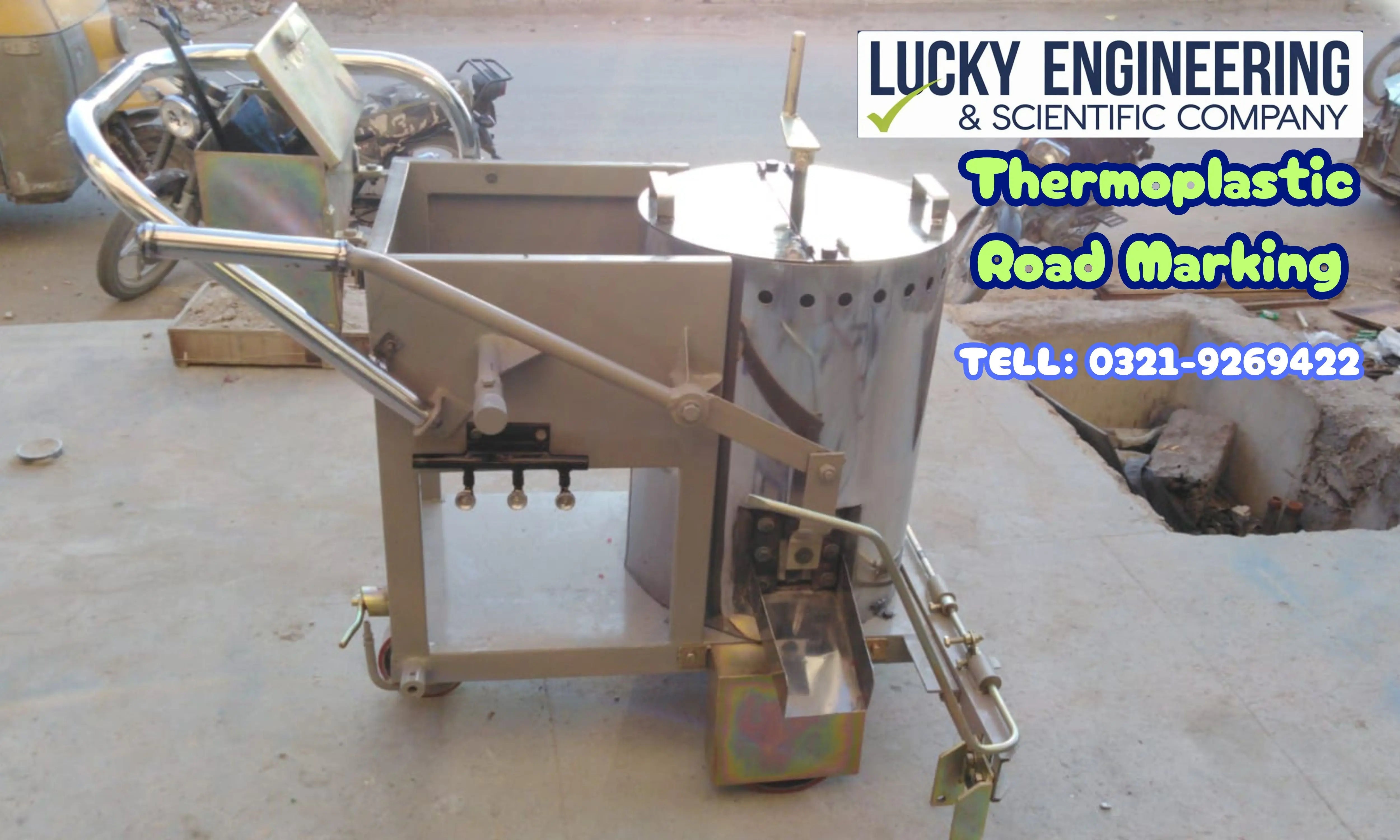 High performance road line marking equipment Pakistan