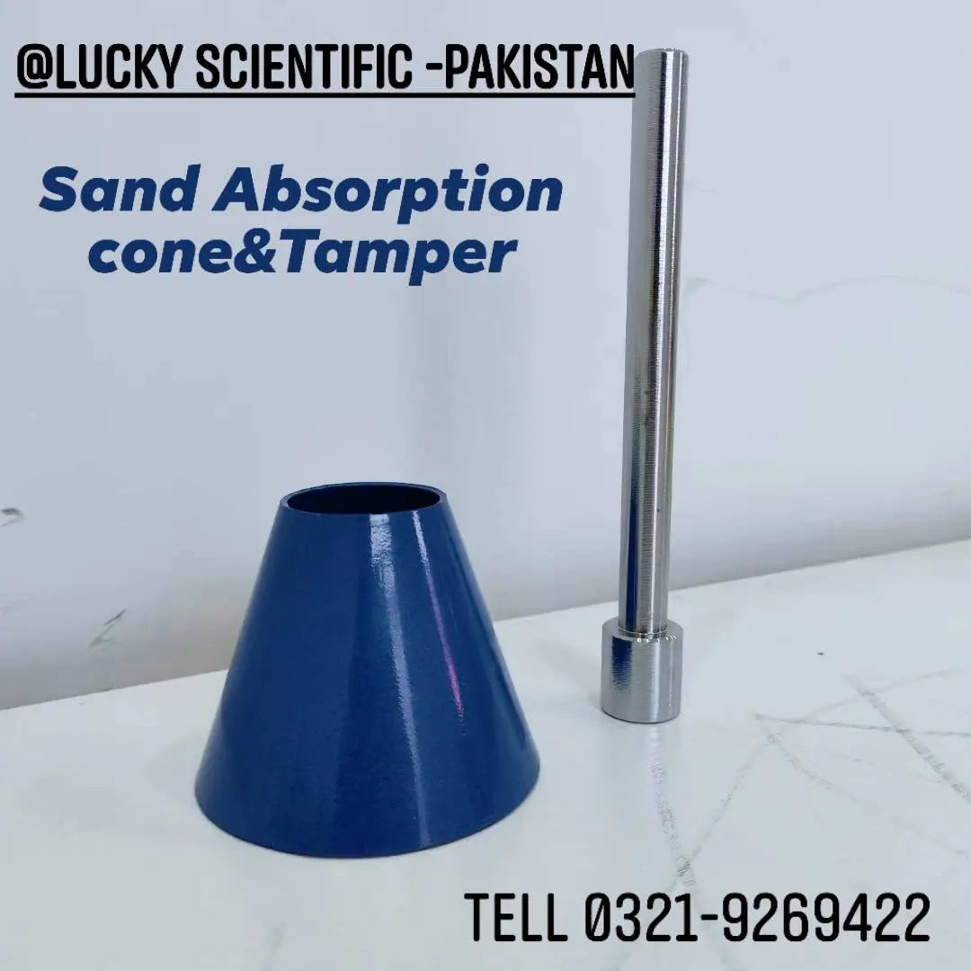 Sand Absorption Cone & Tamper | Fine Aggregate Testing Equipment LESCO