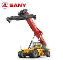 SANY 45T container reach stacker for port and logistics operations in Pakistan