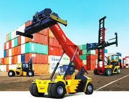 Heavy duty reach stacker 45 ton for container lifting and stacking