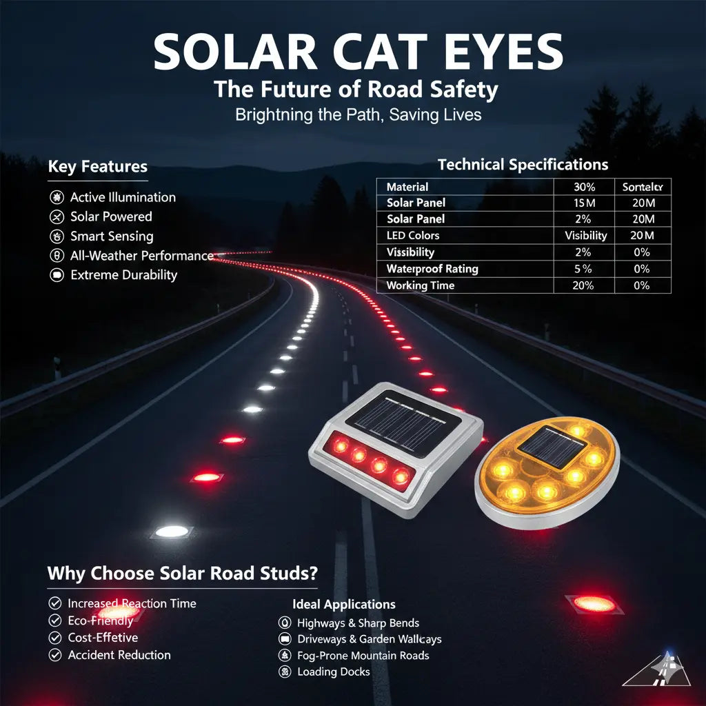solar cat eyes