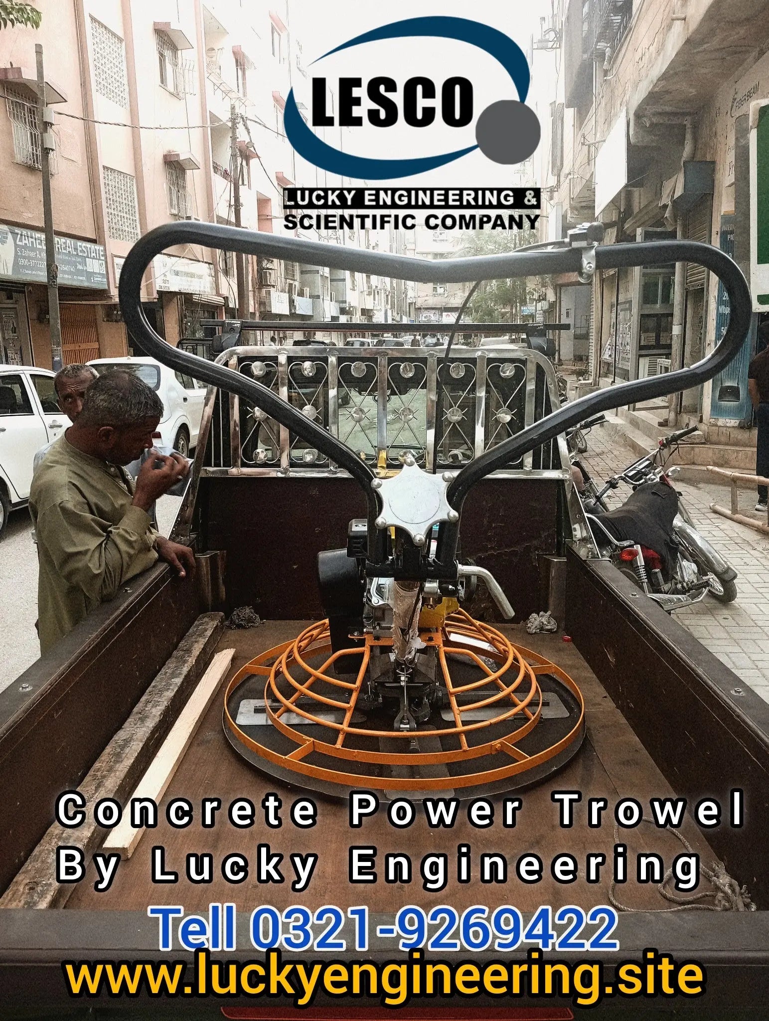 Steelmax 36 Inch Concrete Power Trowel Price in Pakistan | 36" Floor Finishing Machine LESCO