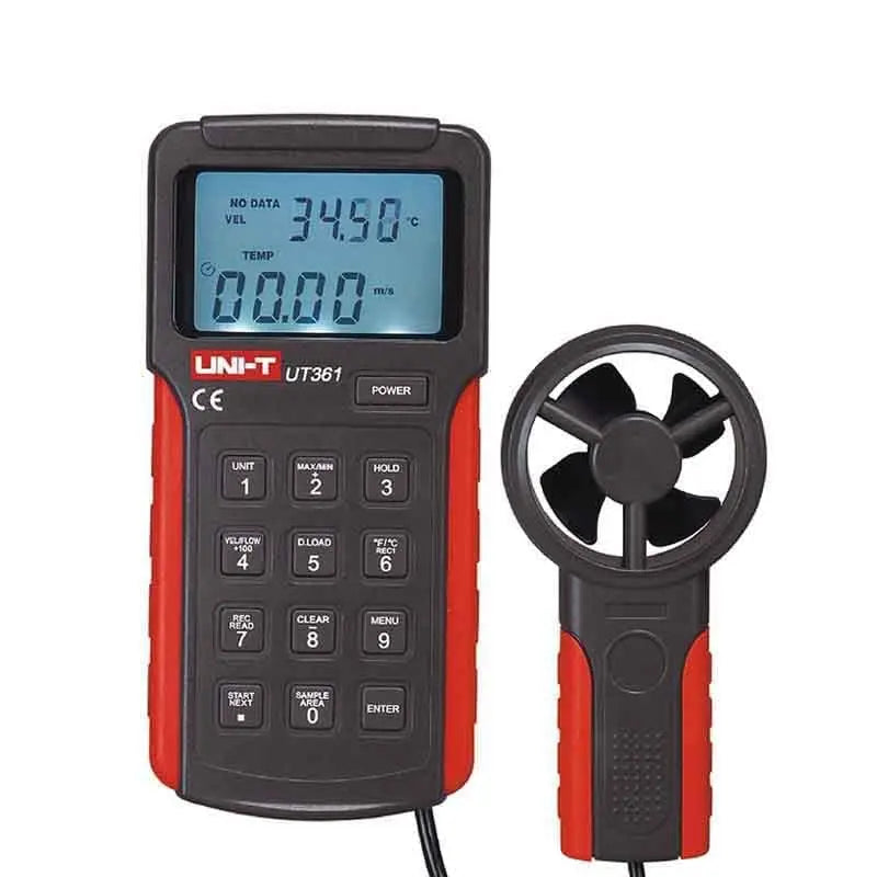UNI-T UT361 Anemometer Price in Pakistan | Digital Wind Speed Meter Air Flow Meter LESCO