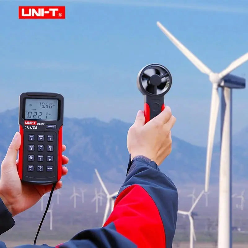 UNI-T UT361 Anemometer Price in Pakistan | Digital Wind Speed Meter Air Flow Meter LESCO