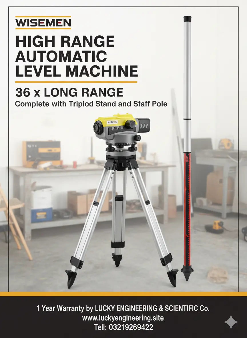 WISEMEN automatic level 36x magnification for surveying and construction in Pakistan