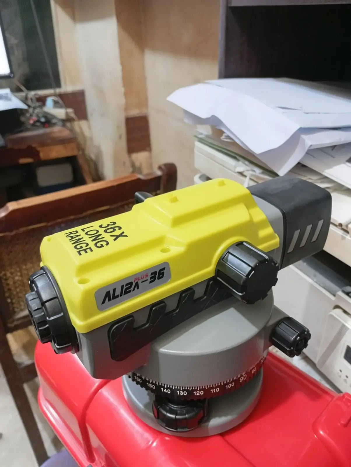 High range optical dumpy level 36x WISEMEN for accurate leveling work