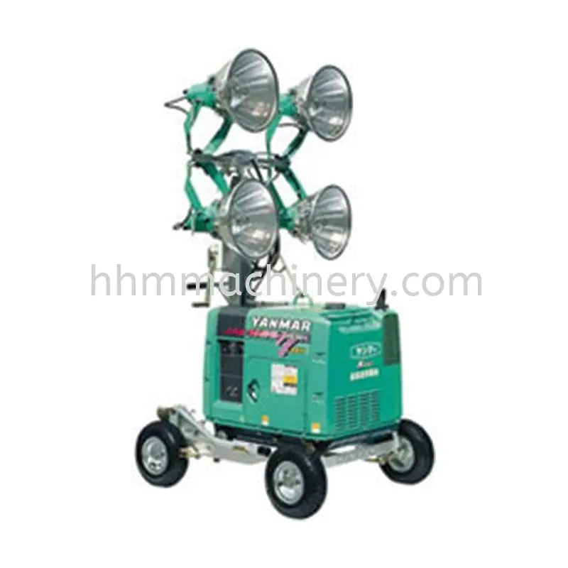 Yanmar diesel tower light for construction sites and road work high illumination lighting tower in Pakistan